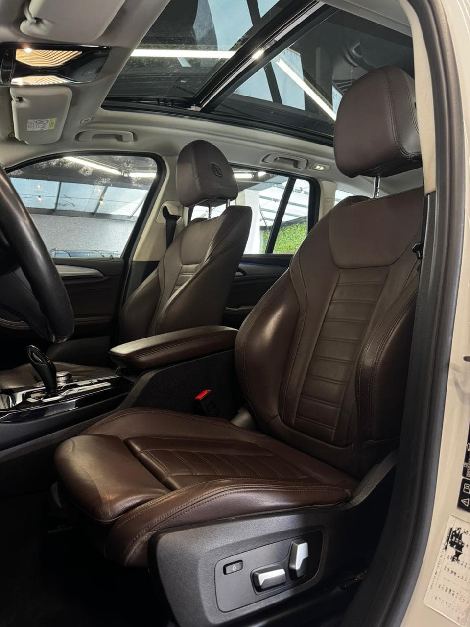 Banco do motorista da BMW X3